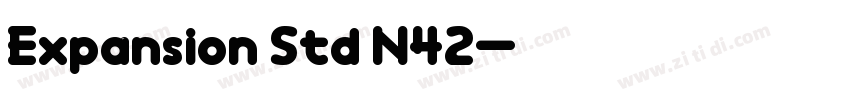 Expansion Std N42字体转换